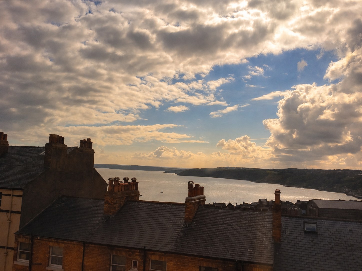 The view over the North Bay from the hotel's sea-facing windows